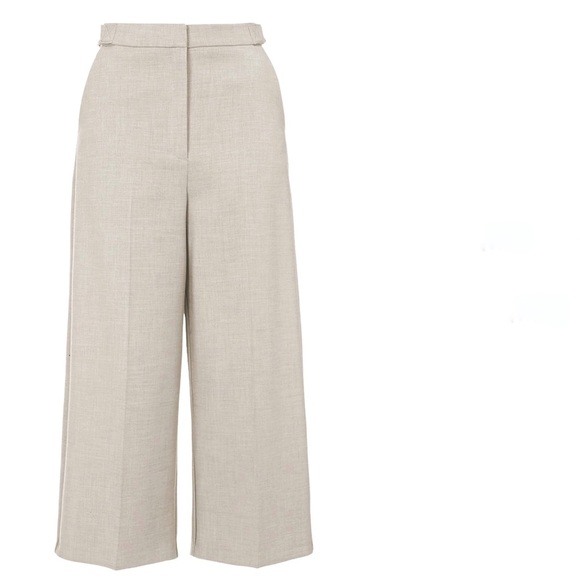 Topshop Pants - TOPSHOP Cropped Pants | Beige | 4